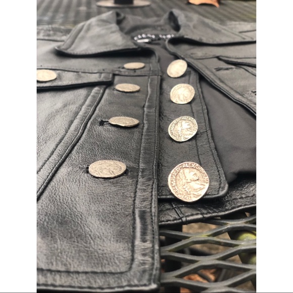 Clean Lines Leather Vest - Picture 1 of 7